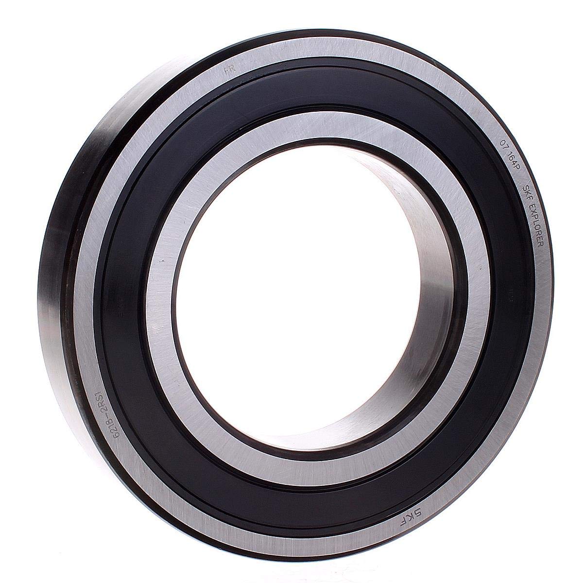 SKF Radial Deep Groove Ball Bearing, 90 ID, Bearing steel