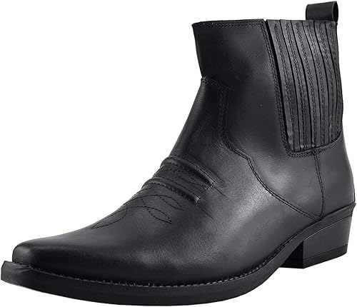 pull on leather boots