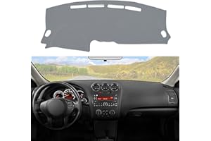 BERKSYDE Dashboard Dash Cover Mat Carpet Compatible with 2007-2012 Nissan Altima(Sedan Coupe)