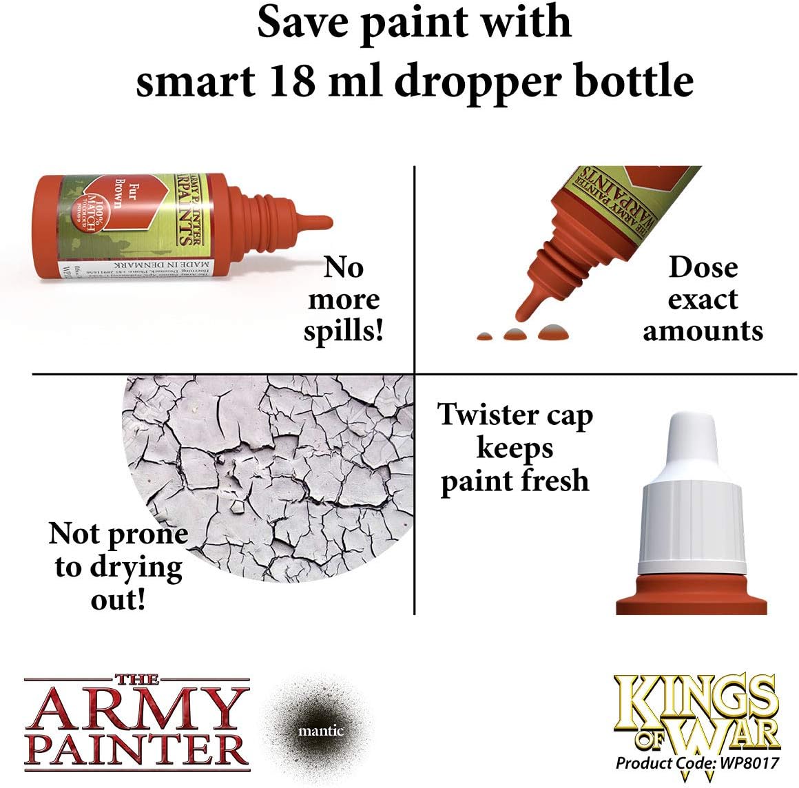 The Army Painter Kings of War Ogres Miniatures Paint Set, Highly Pigmented Acrylic Model Paint Set - Image 5