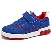 LUCKY STEP Kid's Slip On Sneaker Comfort Casual Running Tennis School Low Top Sneaker Strap Athletic Walking Shoes for Children/Boys/Girls