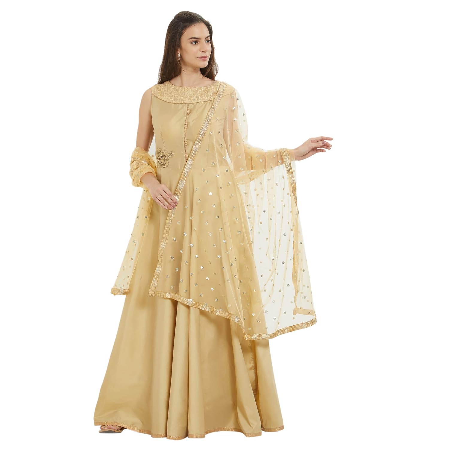dupatta bazaar woman's embellished net dupatta