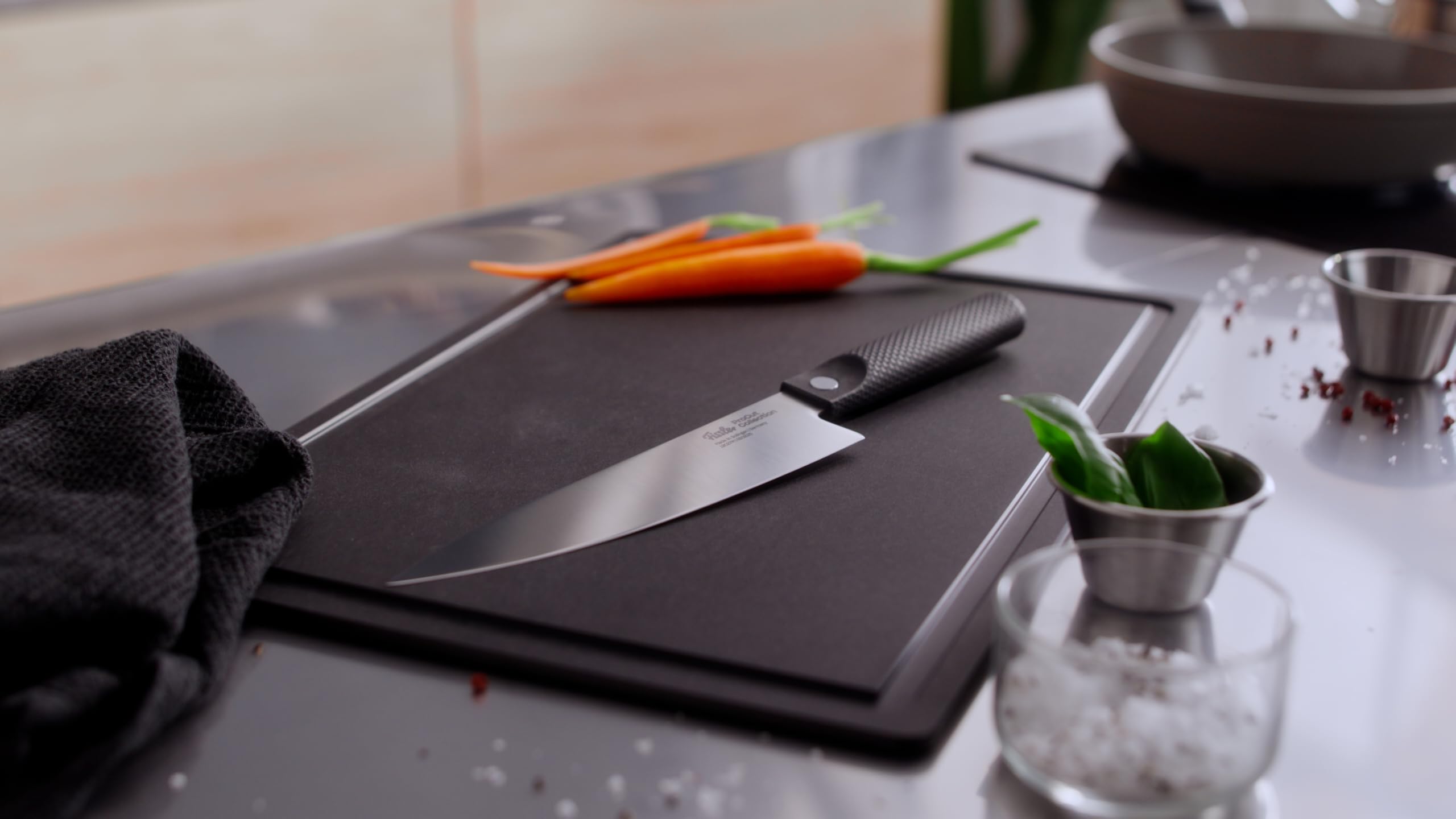 Fissler Procut/Premium-Kochmesser (16 cm) handgeschliffene Edelstahlklinge, Made in Germany, Allzweck-Küchenmesser, Universalmesser, extra breite Messerklinge, ergonomisch 5