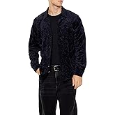 Forever 21 Mens Crushed Velvet Button-Front Shirt