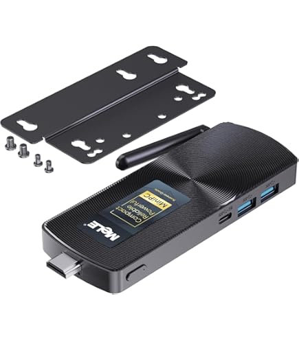 MeLE PCG02 Fanless Mini PC Stick Alder Lake N100(up to 3.4GHz) 8GB