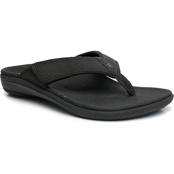 Amazon.com | REVITALIGN Women's Yumi Orthotic Sandal Black 6