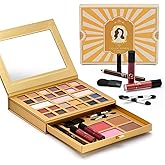 Color Nymph All-in-One Makeup Kit - Perfect Set for Women, Teens, and Beginners! Travel-Friendly Palette with 24 Eyeshadows, Lip Glosses, Brushes, and Mirror - Your Ultimate Makeup Solution!