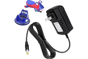 TOOAEMIS 12V Charger for Kids Ride on Toys Car 12V Battery Chargers for Kidzone Bumper Car Razor Power Core Electric Wiggle Car Motorcycle Jeep Kid Trax ATV Quad Wrangler SUV 12V Universal Battery Charger
