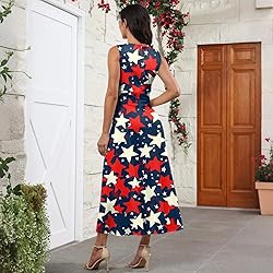 CHRATLHI 4th of July Dresses for Women 2025