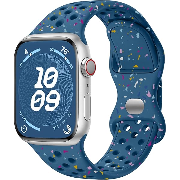 Amazon.com: W-RARA Sport Bands Compatible with Apple Watch Band 38