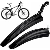 HNYYZL Bicycle Fender Set All-Weather Bike Mudguards Widened | Quick-Install Fenders for Mountain &amp; City Bikes (20-26")