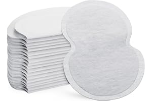 AOEOUN Underarm Sweat Pads, 100 Pack Armpit Sweat Pads for Women and Men, Disposable Underarm Pads for Sweating Women Comfortable Unflavored Non Sweat Armpit Protection