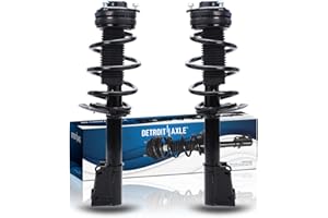 Detroit Axle - Front Struts for V6 2009-2019 Dodge Journey Complete 2 Struts with Coil Spring 2010 2011 2012 2013 2014 2015 2