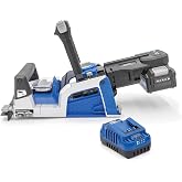 Kreg Rebel 20V Ionic Drive Pocket-Hole Joiner Kit, KPTBRB100A | Includes 4Ah Blue Ion Battery, Charger, Easy-Set Drill Bit, Dust Bin and Vacuum Attachment