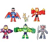 Marvel Iron Man and his Awesome Friends Armored-Up Avengers Pack, 3-Inch (7.6 CM) Action Figures, Toy Playsets for Boys & Gir
