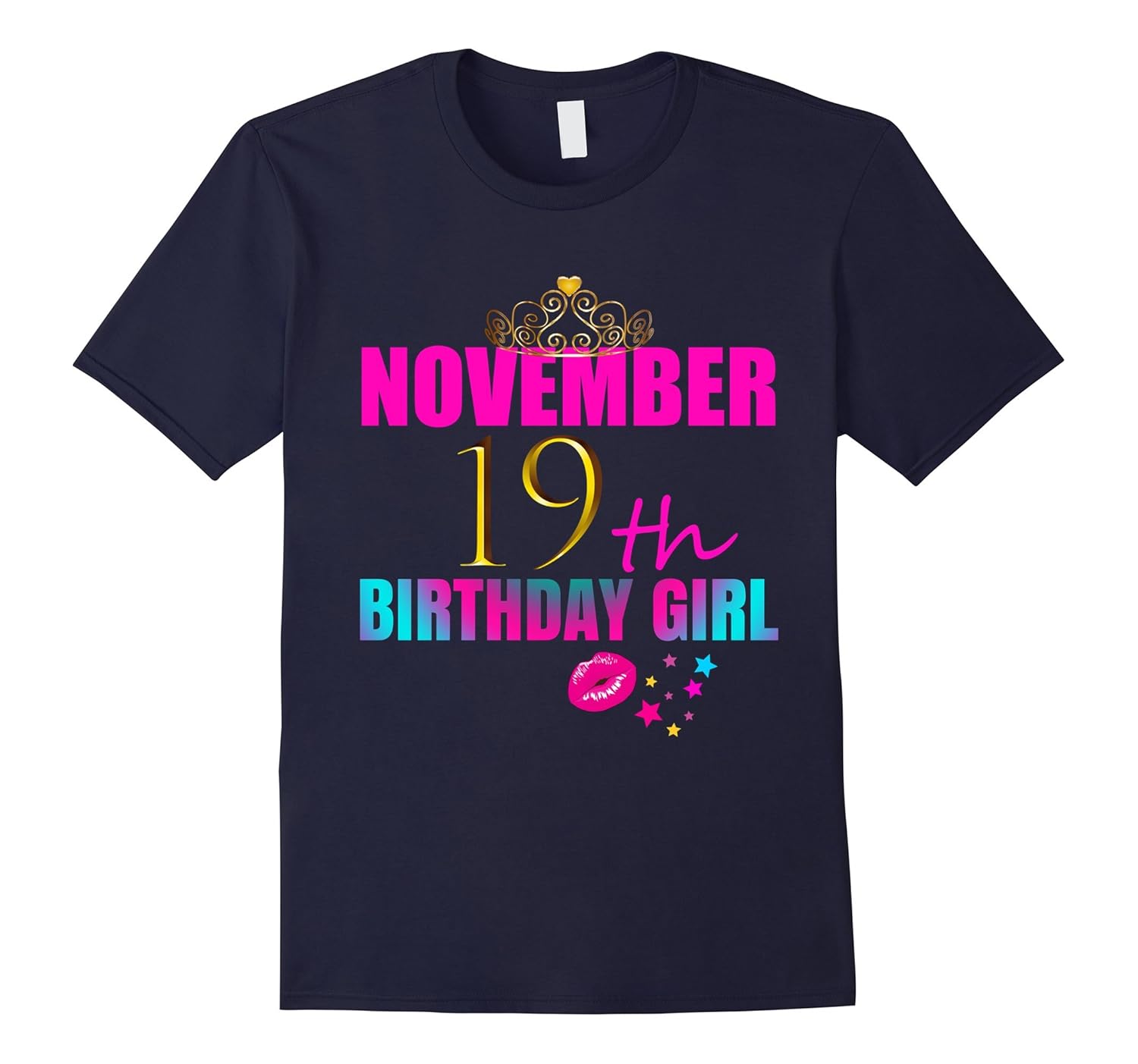 Girly Cute: November 19th Birthday Girl Party Shirt Women-ANZ