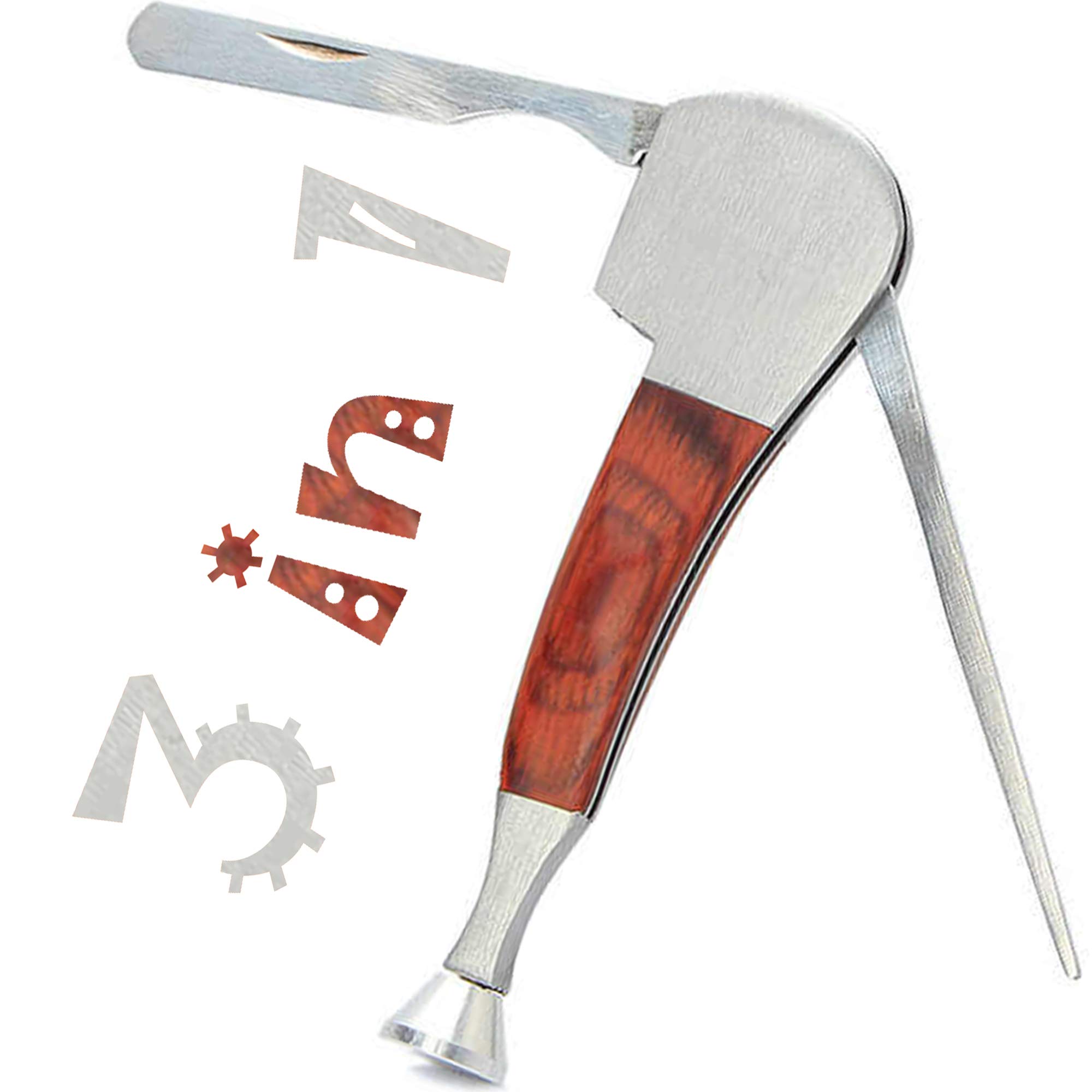 Estate Tobacco Pipes Tobacco Smoking 3in1 Wood Stainless Steel Pipe