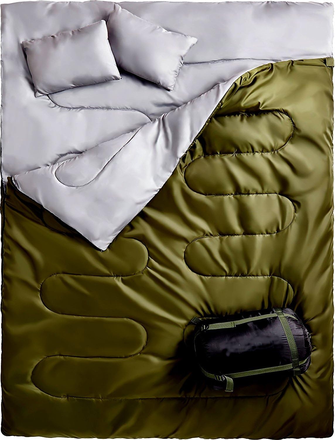 EFD Queen Sleeping Bag Large Size Camping Picnic Beach