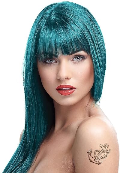 Crazy Color Peacock Blue No 45 100ml Hair Dye Cream Brand Color
