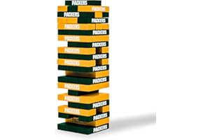 Wild Sports NFL Green Bay Packers Table Top Stackers 3" x 1" x .5", Team Color