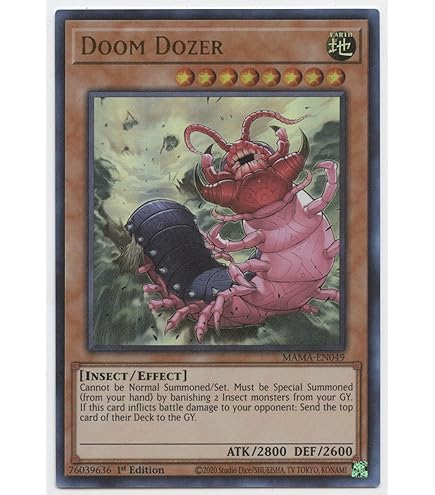 Aztekipede, A Lombriga Guerreira / Aztekipede, The Worm Warrior | Yu-Gi-Oh! | MYP Cards