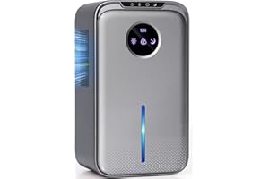 LONXFY Dehumidifier (88OZ) for Bedroom With Drain Hose (8-12-24H) Timer Quiet Portable Small Dehumidifier with Auto Shut Off for Home Bathroom Basement Kitchen RV Closet
