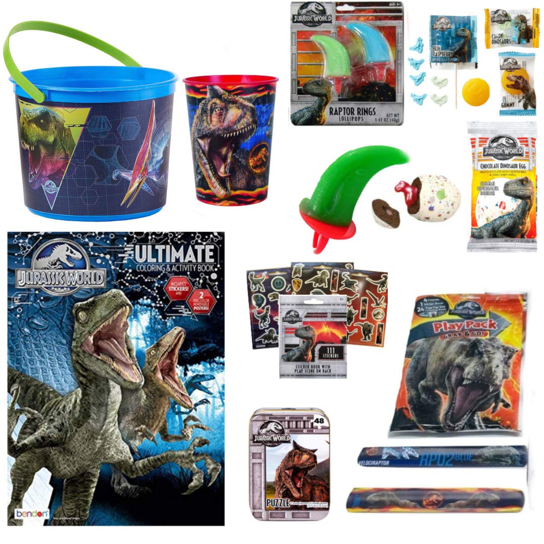 Mua ジュラシックパークワールドフォールンキングダム 塗り絵おもちゃ10個セット Trex Raptorアクティビティクレヨン 恐竜キャンディーリング ポップバスケット ストッキングスタッファー 4 10歳のお子様用 Tren Amazon Nhật Chinh Hang 21 Fado