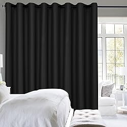 Hiasan Room Divider Blackout Curtains,Extra Wide