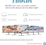 HP Z27q G3 27" QHD IPS LED Monitor Quad HD 2560x1440 Silver view 2