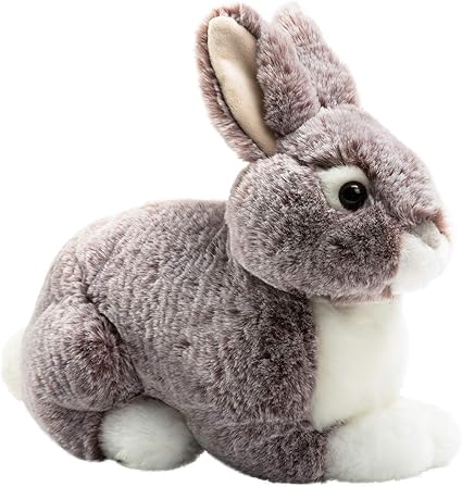 realistic rabbit stuffed animal