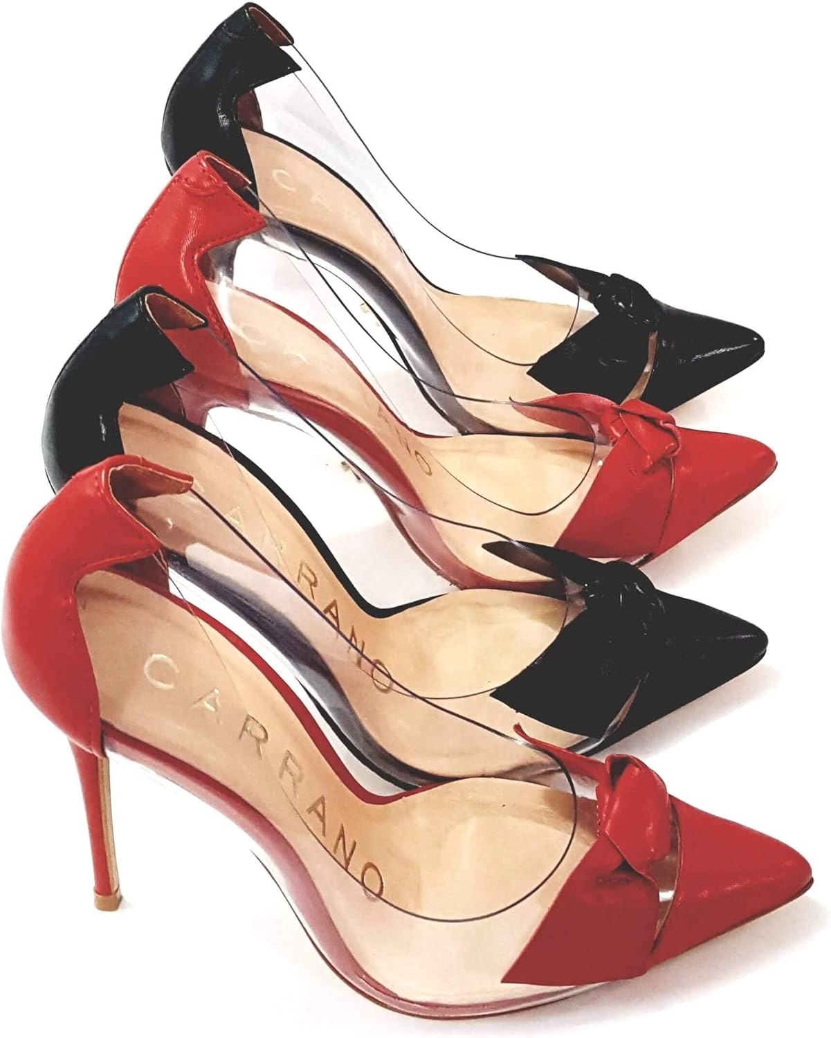 scarpin carrano vermelho