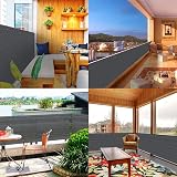 KAHEIGN 0.9x5m Balcony Privacy Screen 200g HDPE 95% UV Block Patio Fence Cover view 6