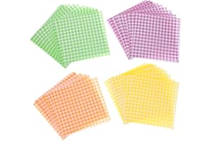NESTINGHO 100pcs Colored Greaseproof Baking Paper Liners – Non-Stick Food Basket Wraps for Sandwiches, Cakes,