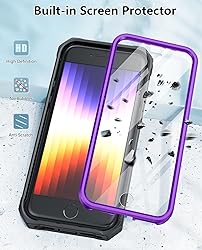 FNTCASE for iPhone SE 3rd/2nd Generation Case: for