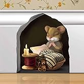 2PCS Removable Wall Stickers Wall Art Flower Vinilos Paredes Home Decoration Bedroom Living Room Stickers On