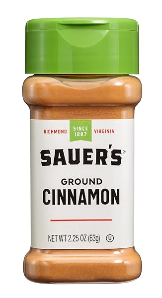 SAUER’S CINNAMON GROUND, 2.25 OUNCE (PACK OF 1)