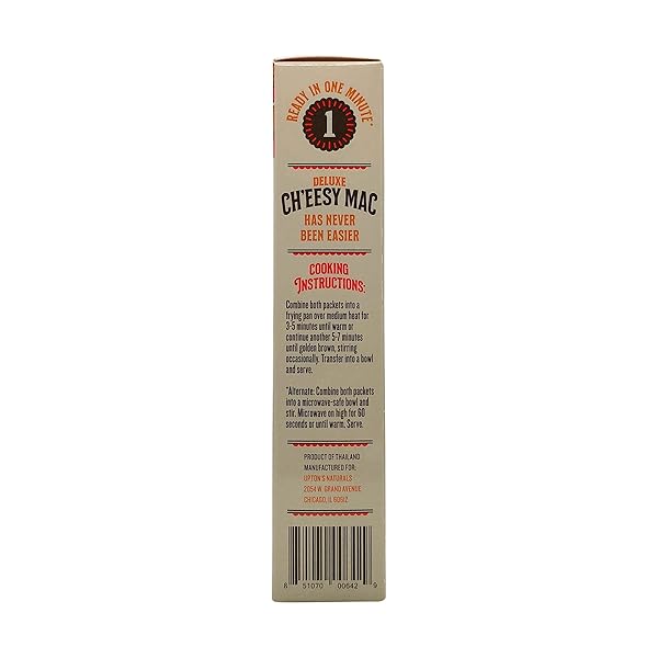 UPTONS NATURALS CH’EESY MAC, 10.05 OZ