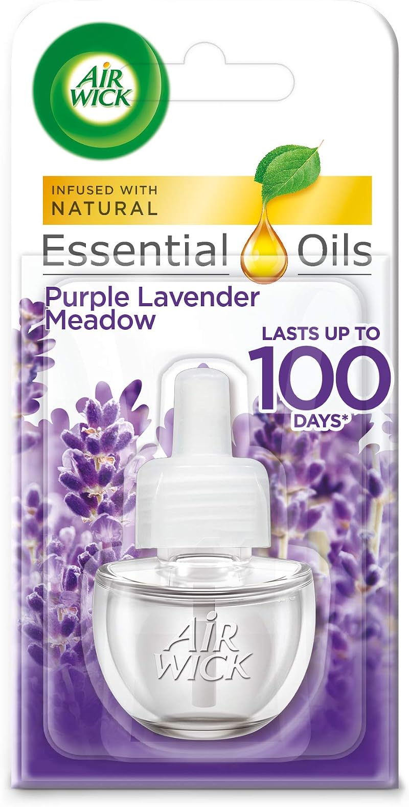 Air Wick Essential Oils Plug In Refill Purple Lavender Meadow 19ml