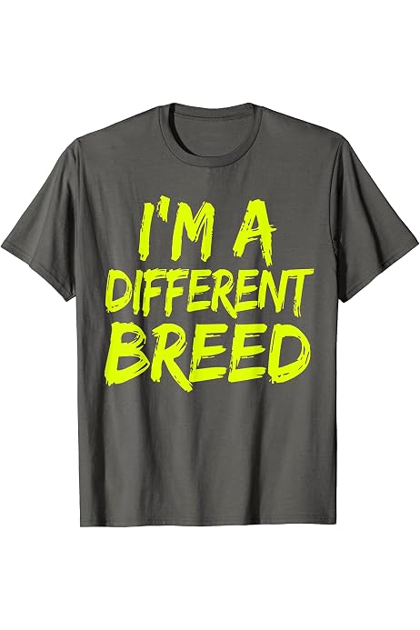different breed t shirt
