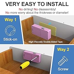 Anweller Smart Cabinet Lock, Hidden No Drill