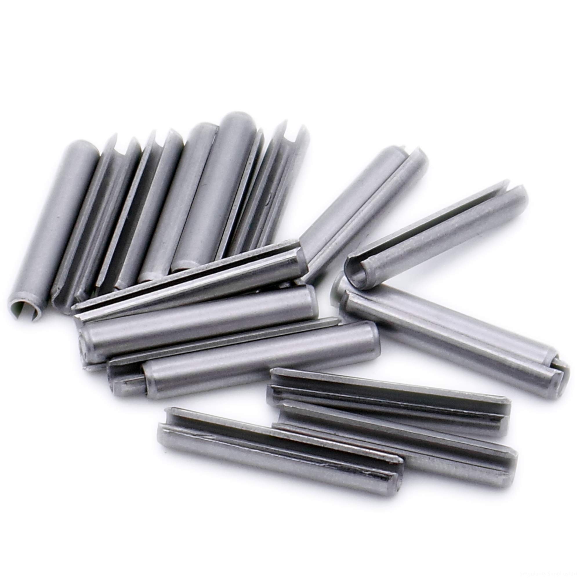 D2.5 (2.5mm x 22mm) Slotted Spring Pin (Heavy) - Stainless Steel (A1) (Pack of 20)