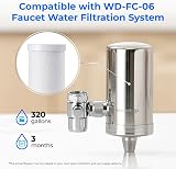 Waterdrop WD-FF-03A Tap Filter Replacement FC-01 FC-06 3-Pack Chlorine Metals view 2