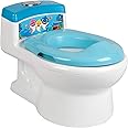 The First Years Pinkfong Baby Shark Potty Training Toilet and Toddler Toilet Seat - Potty Training Toilet Seat with Fun Flushing and Cheering Sounds