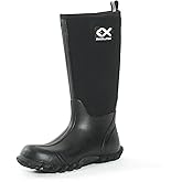 Duck and Fish Buck Man 16 inches Black Fishing Hunting Neoprene Rubber Knee Boot