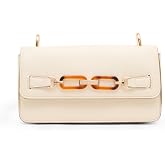Anne Klein Women's Tortoise Chain Link Crossbody