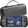 Portable Travel Daily Carry Case for MSI Claw A1M 7" 2024 Hard Sleeve Shell Cover Handheld Game Console Skin Protective Storage Bag with Non-Slip,Anti-Collision,Shockproof (Black)