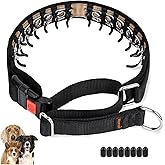 Mayerzon Dog Collar, Patented Martingale No Pull Collar for Small Medium Large Dogs with Buckle for Walking Training, Hidden 