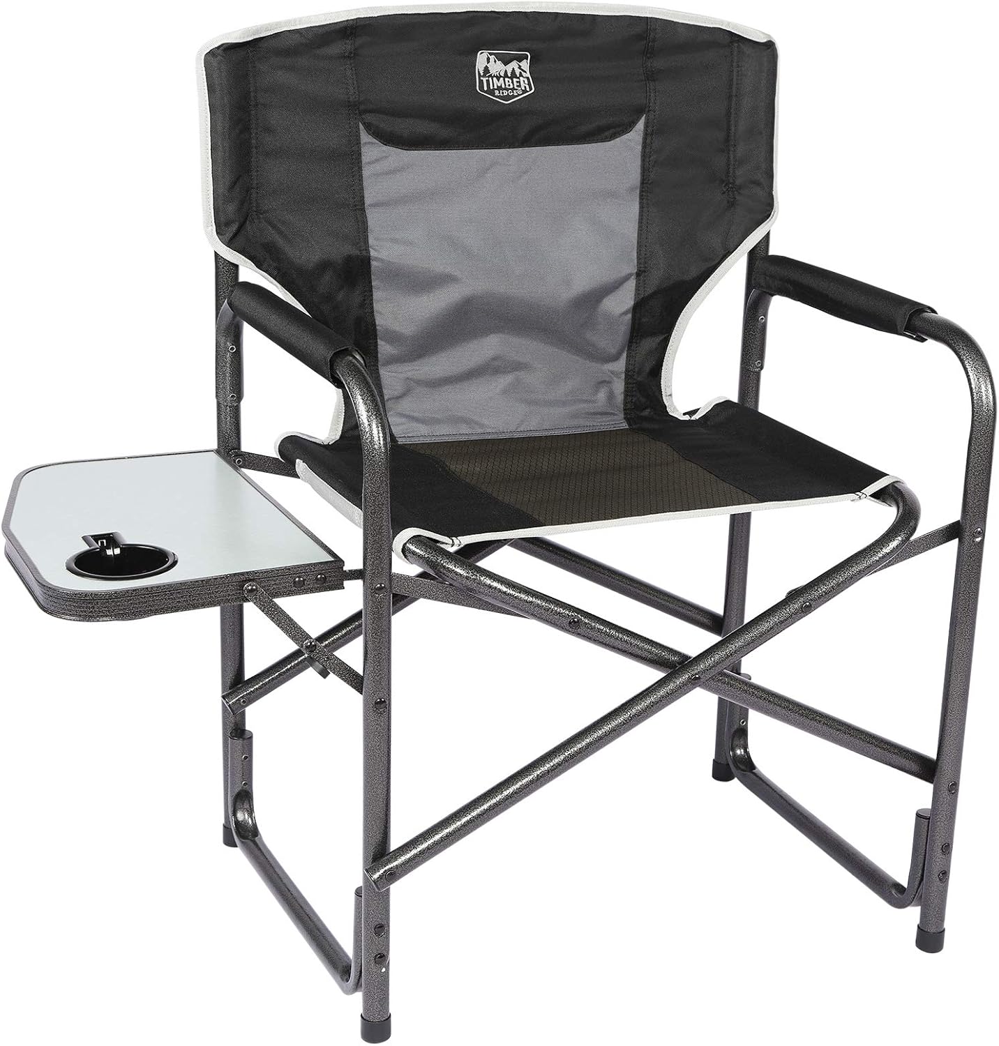 TIMBER RIDGE Aluminum Folding Directors Chair Outdoor Camping Chair