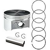 YAMAKATO 70mm Flat Top Piston 0.550 Flat Top Piston Kit | Compatible with Predator 212cc and for Honda