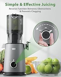 Cold Press Juicer, ECOSELF Juicer Machines with